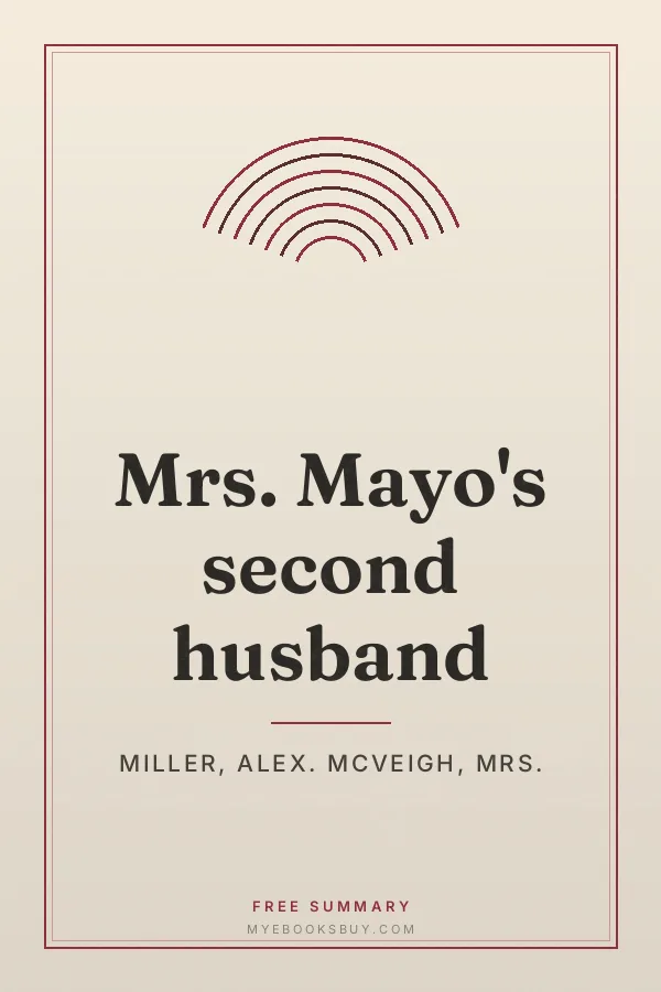 Cover of Mrs. Mayo's second husband