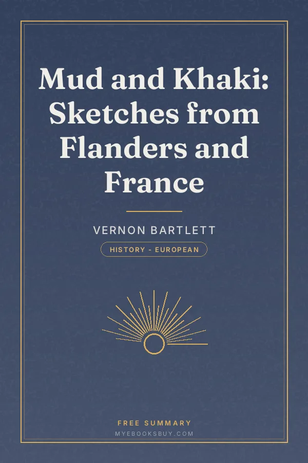 Cover of Mud and Khaki: Sketches from Flanders and France