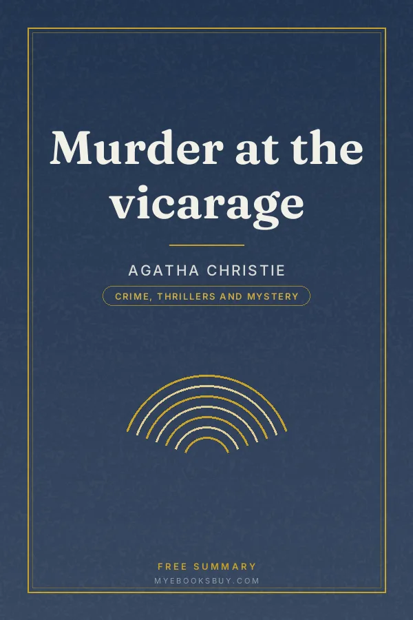 Cover of Murder at the vicarage