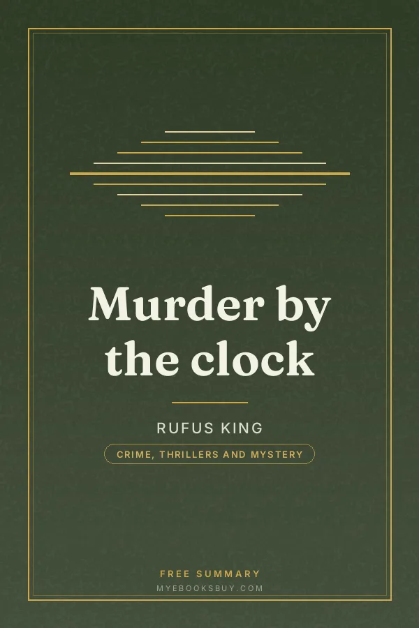 Cover of Murder by the clock