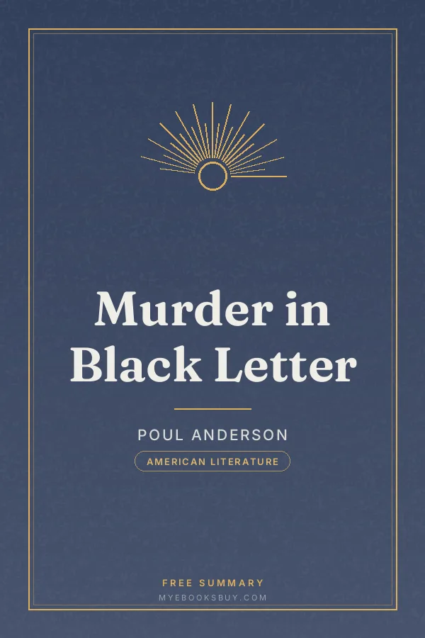 Cover of Murder in Black Letter