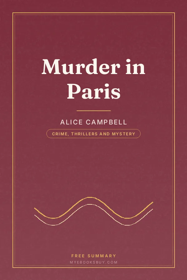 Cover of Murder in Paris