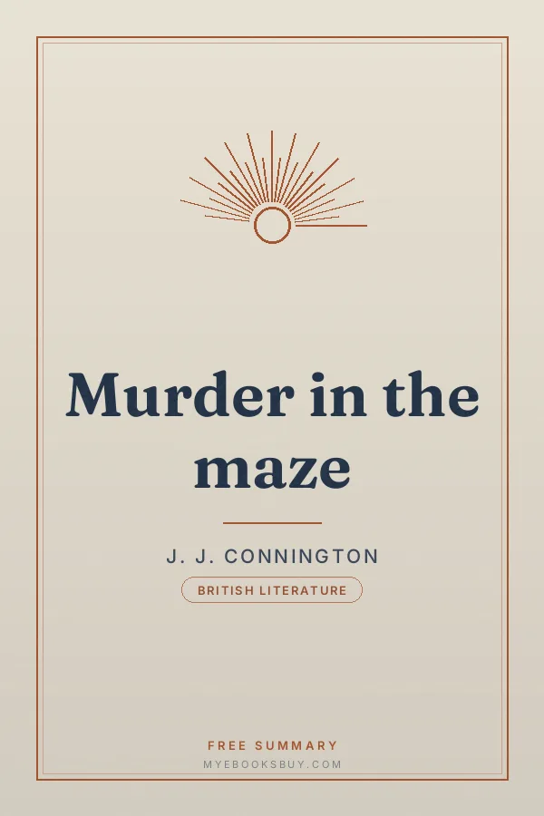 Cover of Murder in the maze