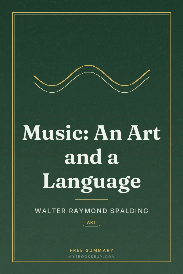 Cover of Music: An Art and a Language