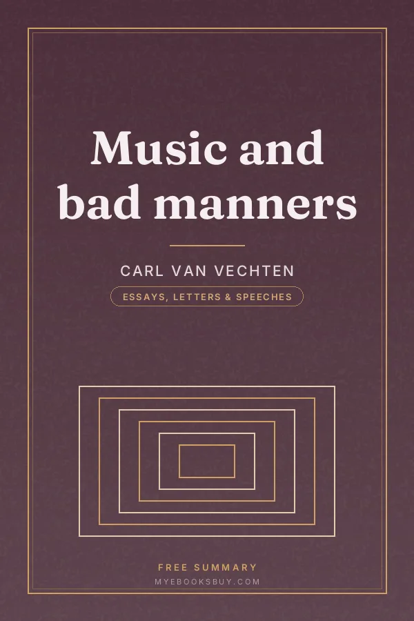 Cover of Music and bad manners