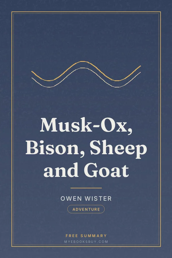 Cover of Musk-Ox, Bison, Sheep and Goat