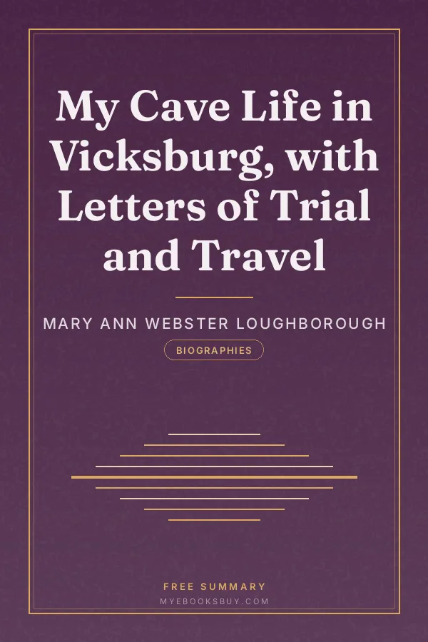 Cover of My Cave Life in Vicksburg, with Letters of Trial and Travel