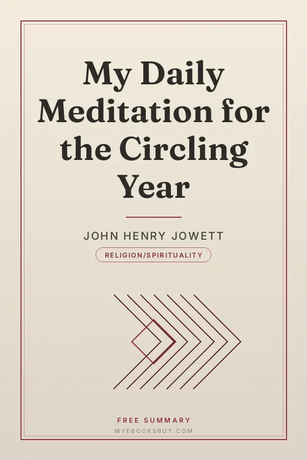 Cover of My Daily Meditation for the Circling Year
