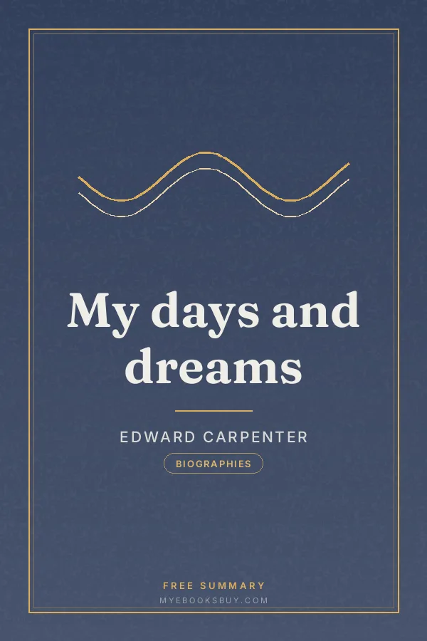 Cover of My days and dreams