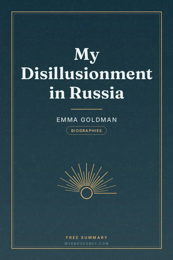 Cover of My Disillusionment in Russia