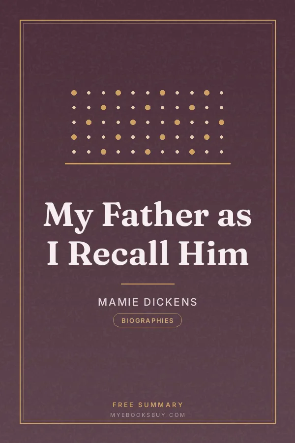 Cover of My Father as I Recall Him