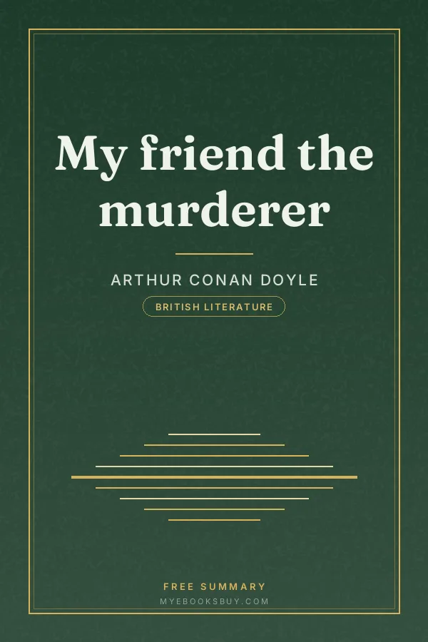 Cover of My friend the murderer