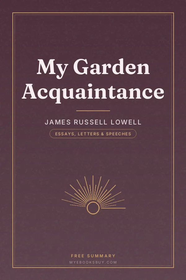 Cover of My Garden Acquaintance