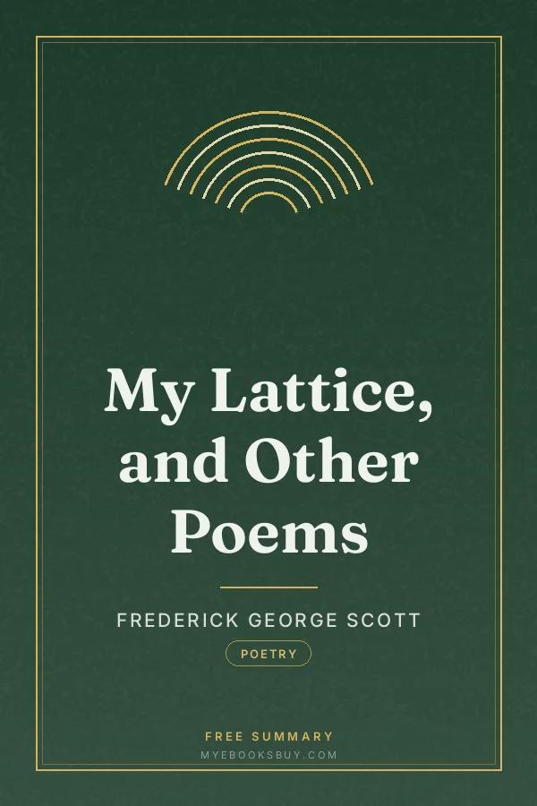 Cover of My Lattice, and Other Poems