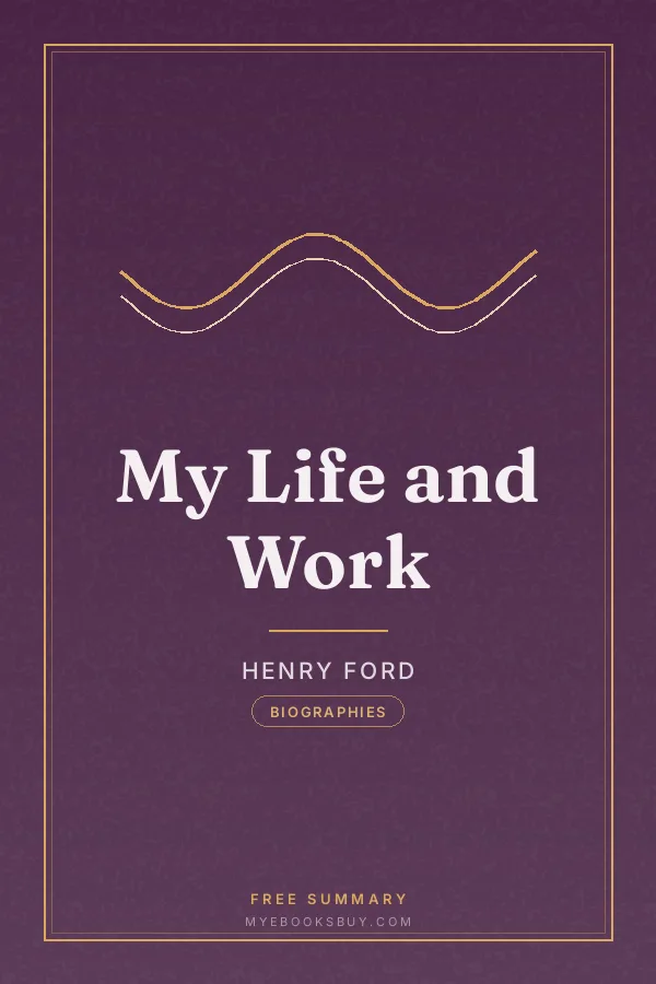 Cover of My Life and Work