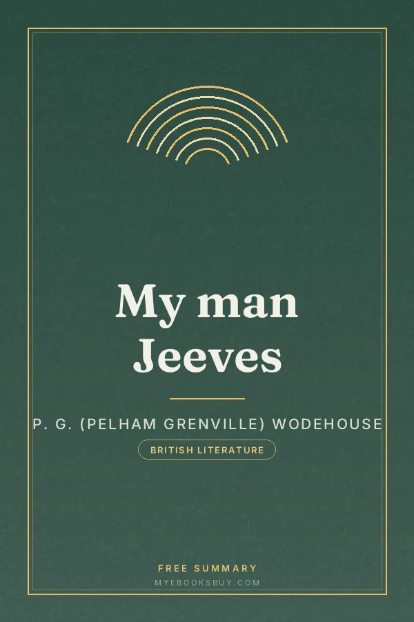 Cover of My man Jeeves