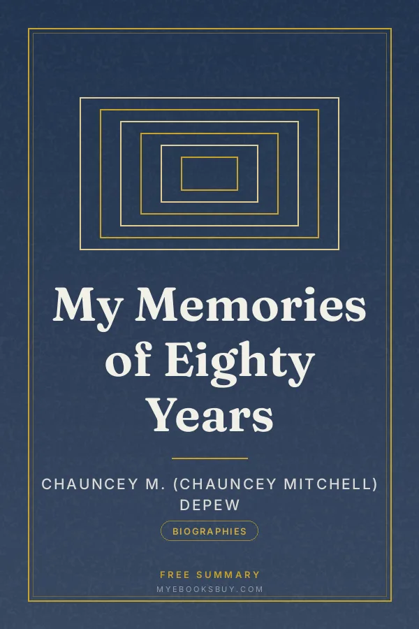 Cover of My Memories of Eighty Years