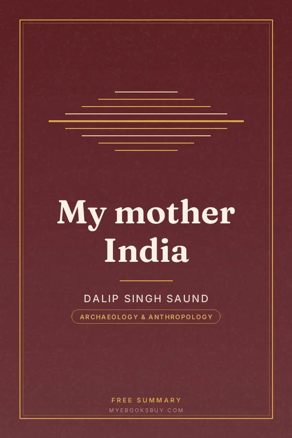 Cover of My mother India