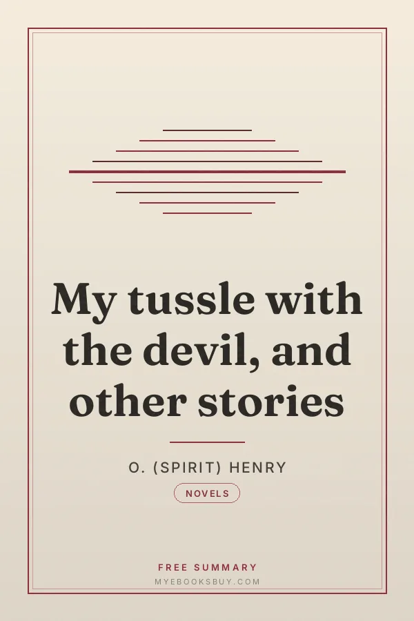 Cover of My tussle with the devil, and other stories