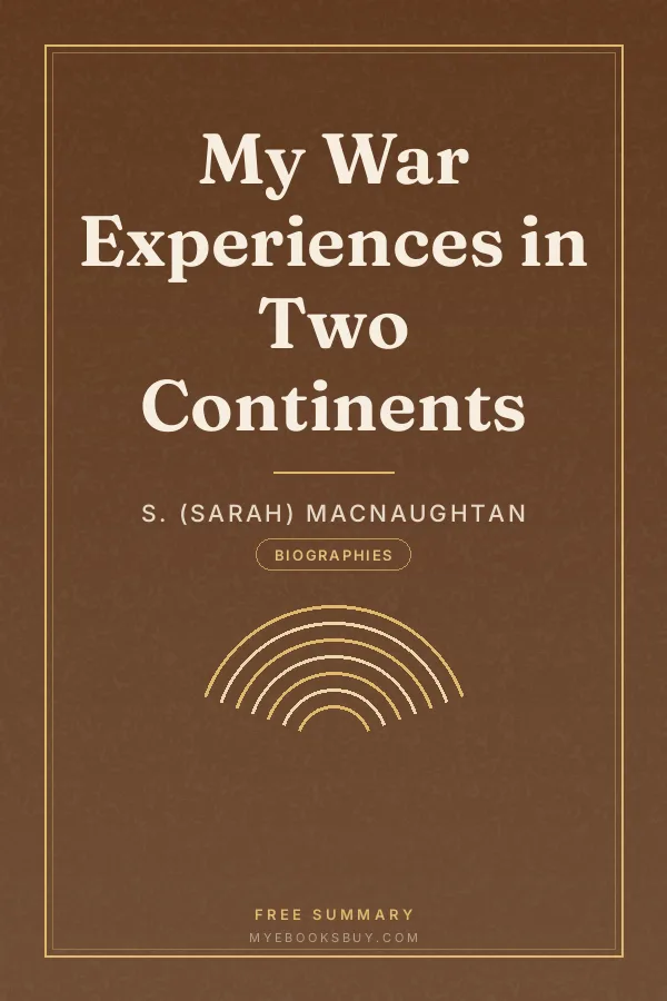Cover of My War Experiences in Two Continents