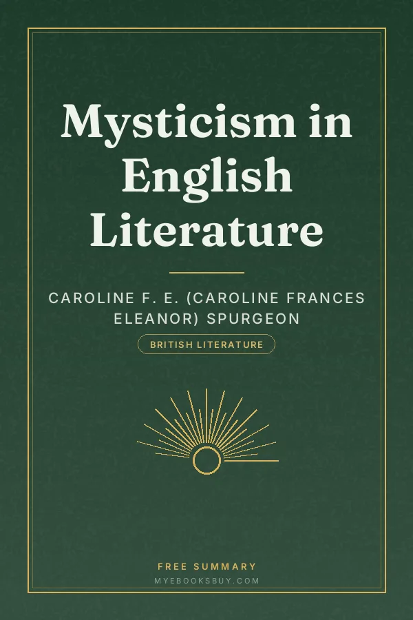 Cover of Mysticism in English Literature