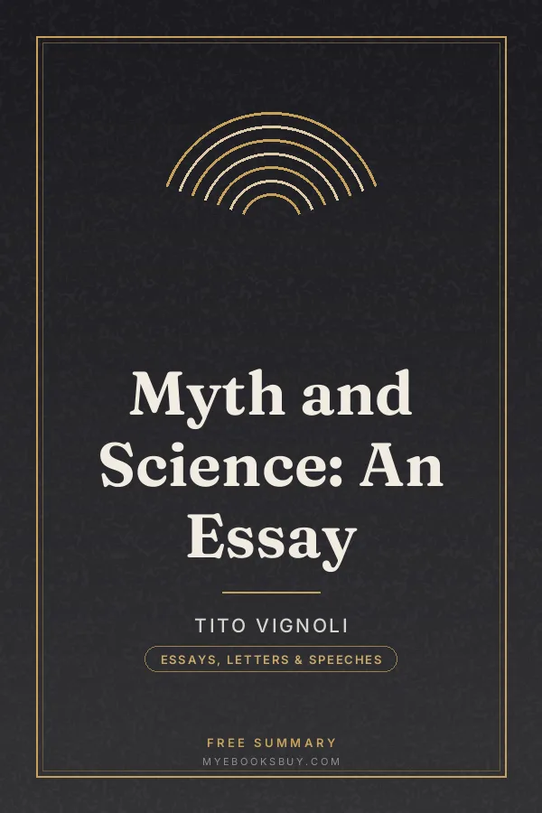 Cover of Myth and Science: An Essay