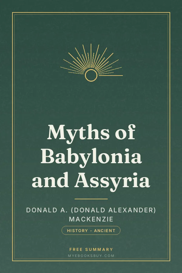 Cover of Myths of Babylonia and Assyria