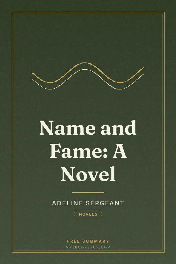 Cover of Name and Fame: A Novel