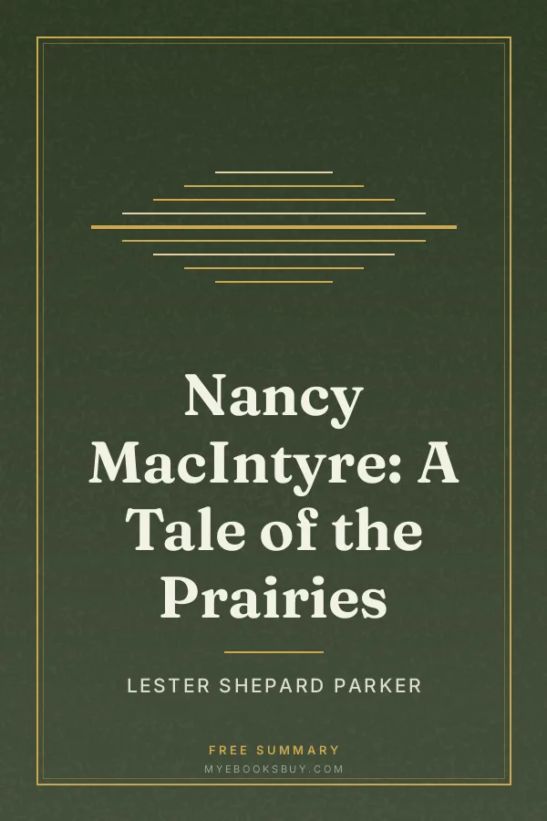 Cover of Nancy MacIntyre: A Tale of the Prairies