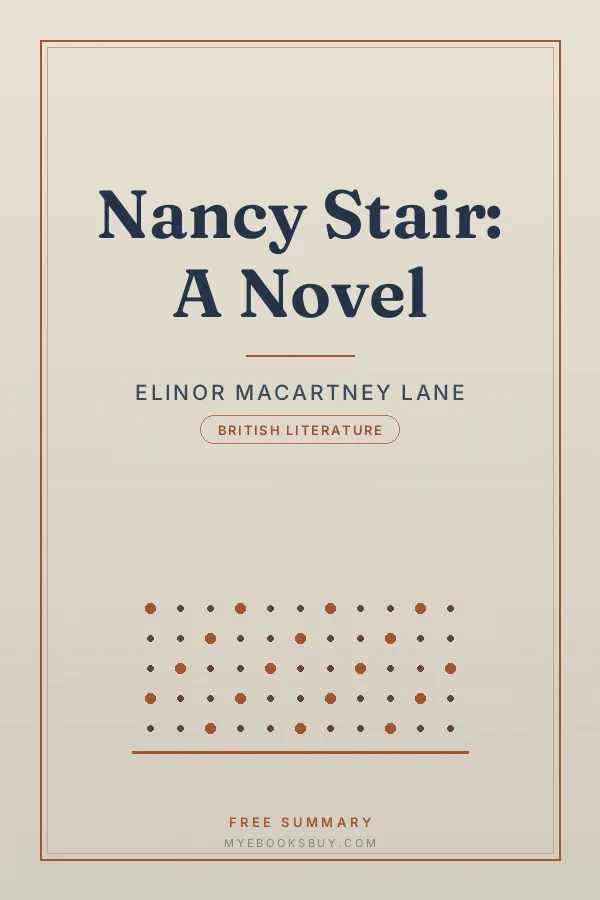 Cover of Nancy Stair: A Novel