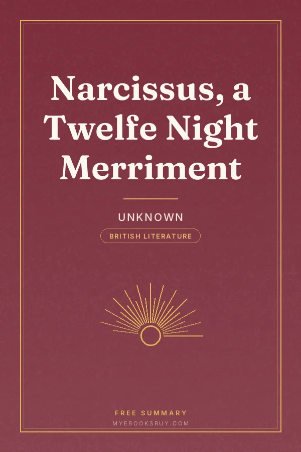 Cover of Narcissus, a Twelfe Night Merriment