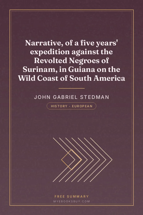 Cover of Narrative, of a five years' expedition against the Revolted Negroes of Surinam, in Guiana on the Wild Coast of South America