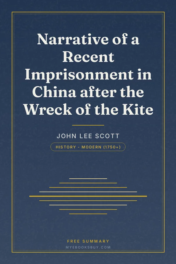Cover of Narrative of a Recent Imprisonment in China after the Wreck of the Kite