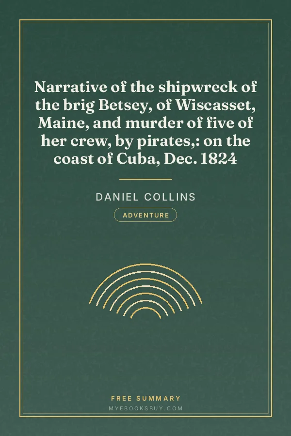 Cover of Narrative of the shipwreck of the brig Betsey, of Wiscasset, Maine, and murder of five of her crew, by pirates,: on the coast of Cuba, Dec. 1824