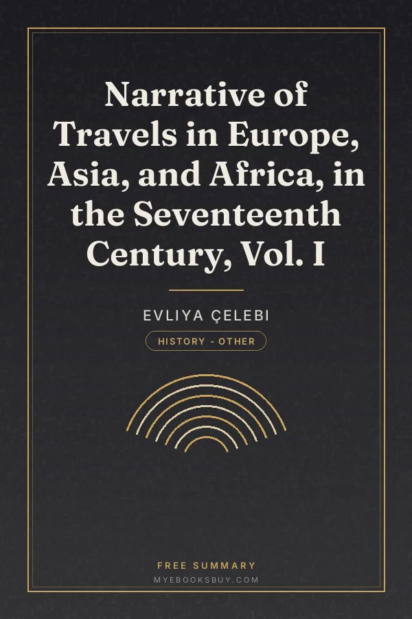 Cover of Narrative of Travels in Europe, Asia, and Africa, in the Seventeenth Century, Vol. I