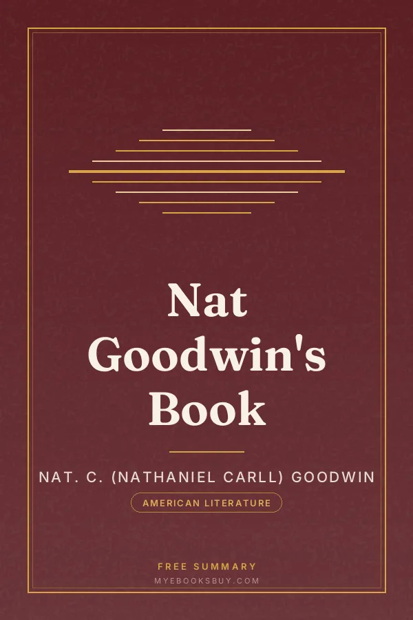 Cover of Nat Goodwin's Book