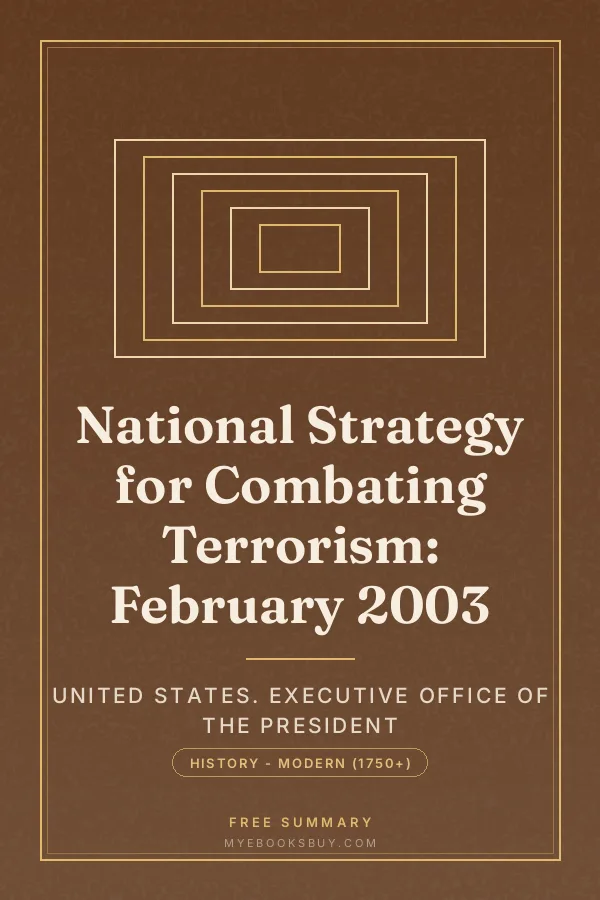 Cover of National Strategy for Combating Terrorism: February 2003