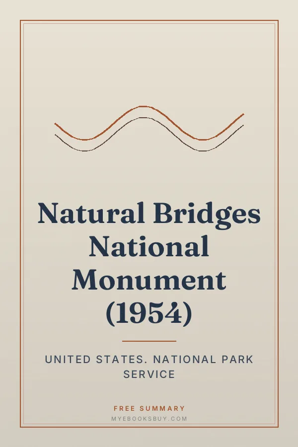 Cover of Natural Bridges National Monument (1954)