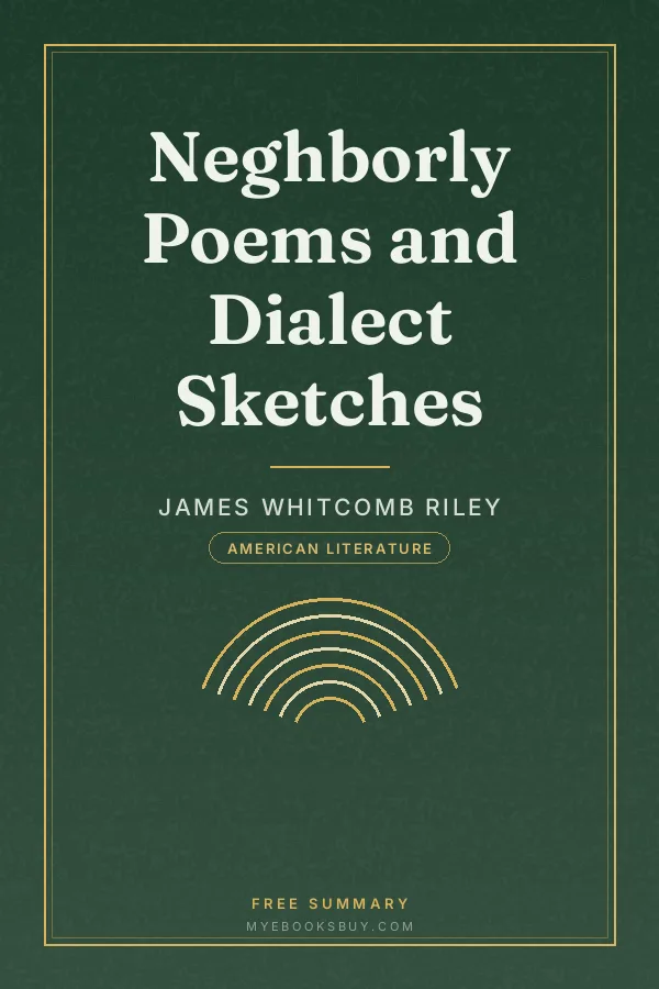 Cover of Neghborly Poems and Dialect Sketches