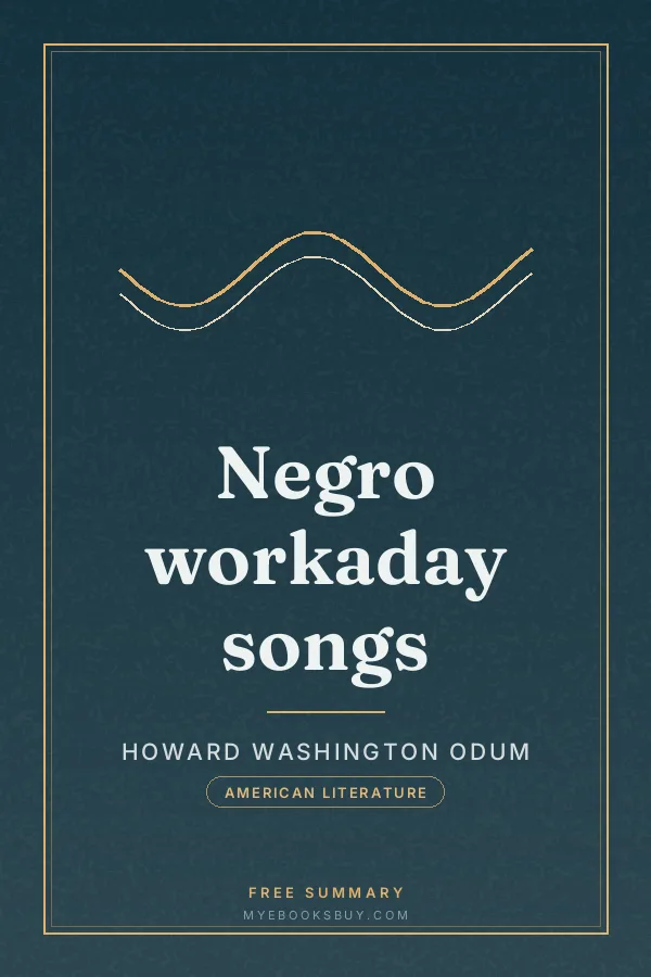 Cover of Negro workaday songs