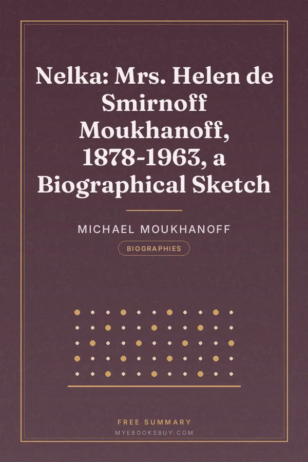 Cover of Nelka: Mrs. Helen de Smirnoff Moukhanoff, 1878-1963, a Biographical Sketch
