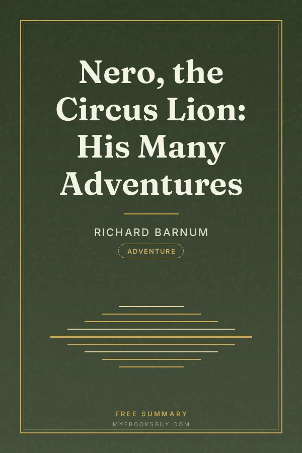 Cover of Nero, the Circus Lion: His Many Adventures