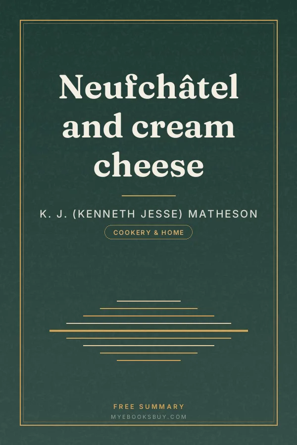 Cover of Neufchâtel and cream cheese