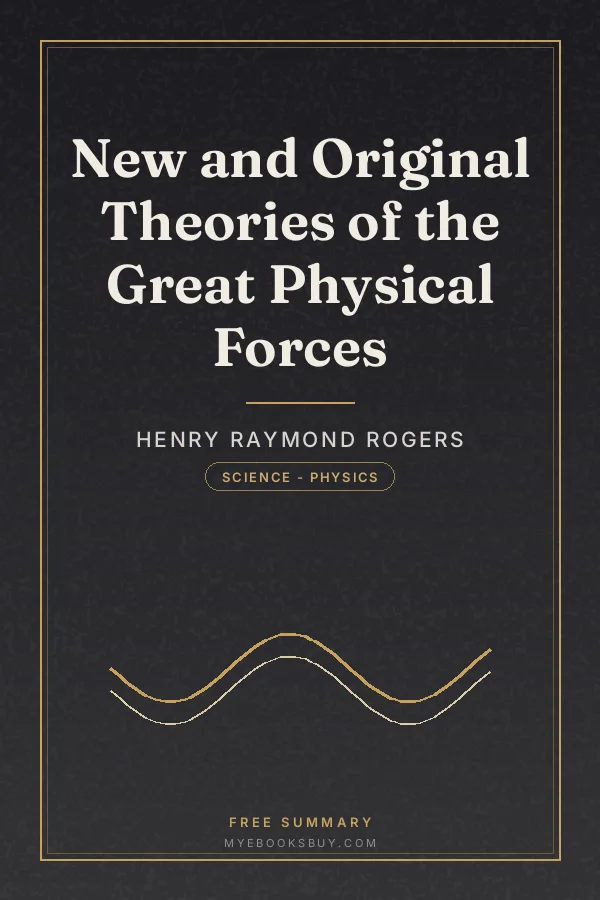 Cover of New and Original Theories of the Great Physical Forces