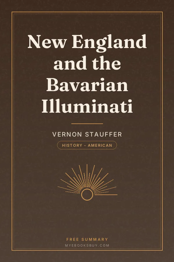 Cover of New England and the Bavarian Illuminati