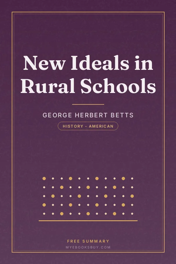 Cover of New Ideals in Rural Schools