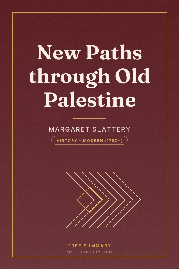 Cover of New Paths through Old Palestine