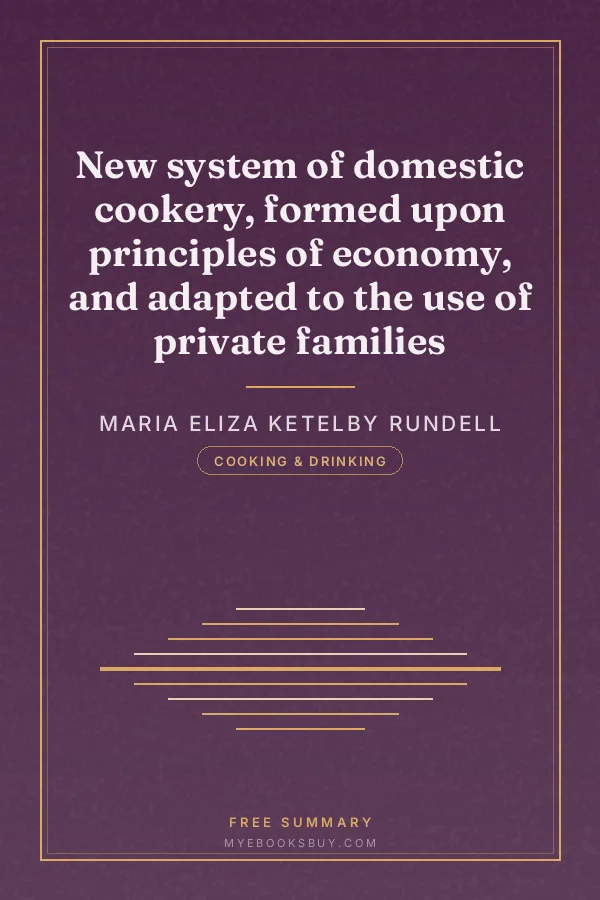 Cover of New system of domestic cookery, formed upon principles of economy, and adapted to the use of private families