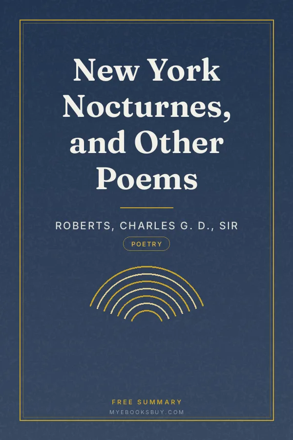 Cover of New York Nocturnes, and Other Poems