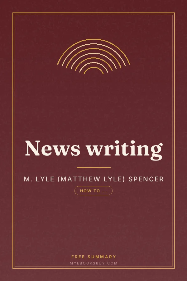 Cover of News writing